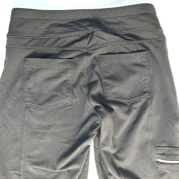 Athleta Black Jogger Style Comfy Pant with Pockets Women's Size XS Extra Small - Picture 3 of 8